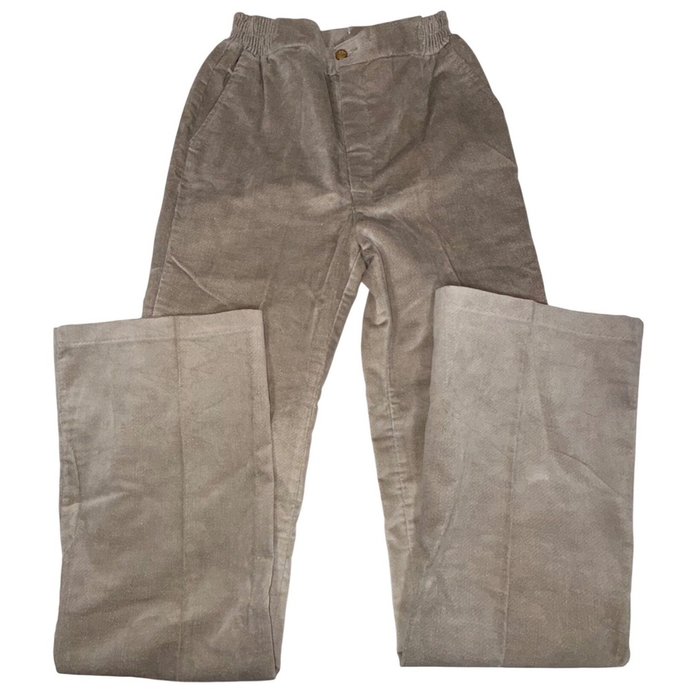 h.i.s. Pierre Corduroy Pants Mens 30x36 Tan Vintage Made in USA Cotton Blend